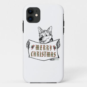 Christmas Dog: Merry Christmas! iPhone 11 Case