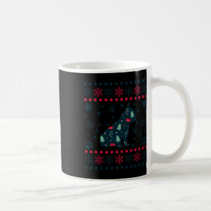 Christmas Dog Pattern French Bulldog Owner Coffee Mug