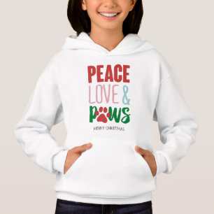 Christmas Dog Puns Santa Dogs Peace Love and Paws
