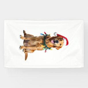 Christmas Dog Shirt, Christmas Golden retriever Pa Banner