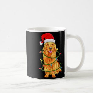 Christmas Dog Shirt, Christmas Golden Retriever Pa Coffee Mug