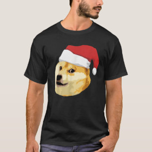 Christmas Doge Meme Shiba Inu Funny Japanese Dog S T-Shirt