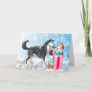 Christmas Doggies! Holiday Card