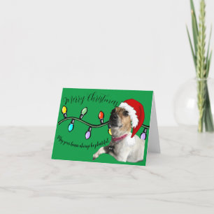 Christmas doggo card