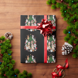 Christmas Dogs Dog Lover Holiday Dog Mum  Wrapping Paper