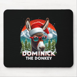 Christmas Dominick The Donkey Christmas Xmas Donke Mouse Mat