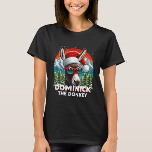 Christmas Dominick The Donkey Christmas Xmas Donke T-Shirt