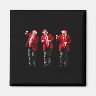 Christmas Donald Trump President 2024 Dancing Funn Magnet