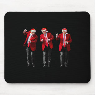 Christmas Donald Trump President Dancing Funny San Mouse Mat