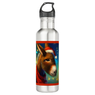 Christmas Donkey 3 710 Ml Water Bottle