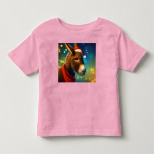 Christmas Donkey 3 Toddler T-Shirt