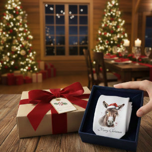 Christmas Donkey, customisable Tie