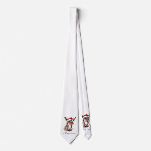 Christmas Donkey, customisable  Tie