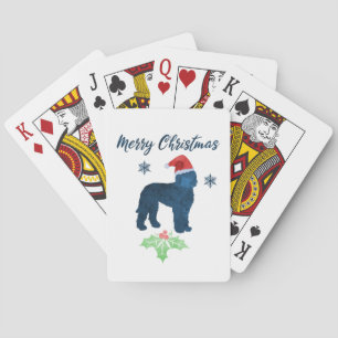 Christmas Doodle Playing Cards