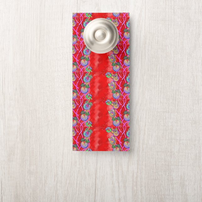 CHRISTMAS        DOOR HANGER (On Knob)