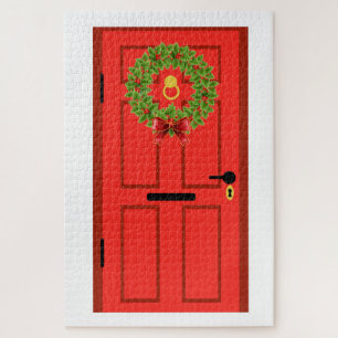 Christmas Door Jigsaw Puzzle