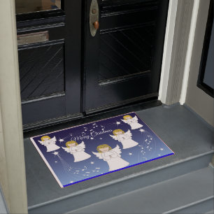 Christmas Door Mat, Angel Doormat