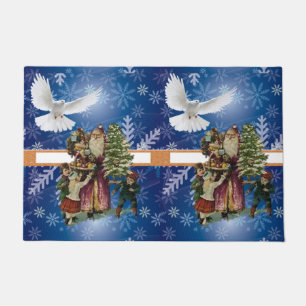 Christmas Door Mat, Christmas Angel Doormat