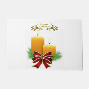 Christmas Door Mat,, Happy Holidays Doormat