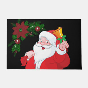 Christmas Door Mat, Santa Doormat