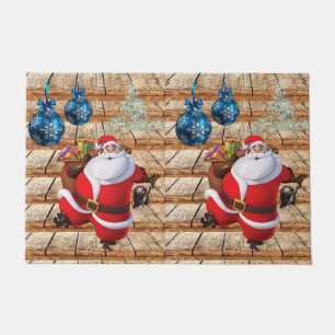 Christmas Door Mat, Santa Doormat