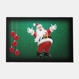 Christmas Door Mat, Santa Doormat