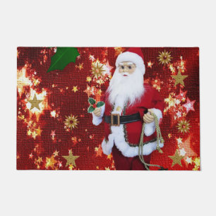 Christmas Door Mat, Santa Doormat