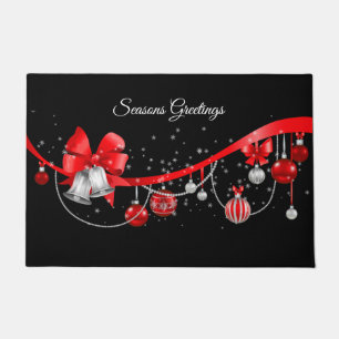Christmas Door Mat, Seasons Greetings Doormat