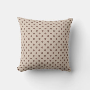 Christmas Dots Throw Pillow