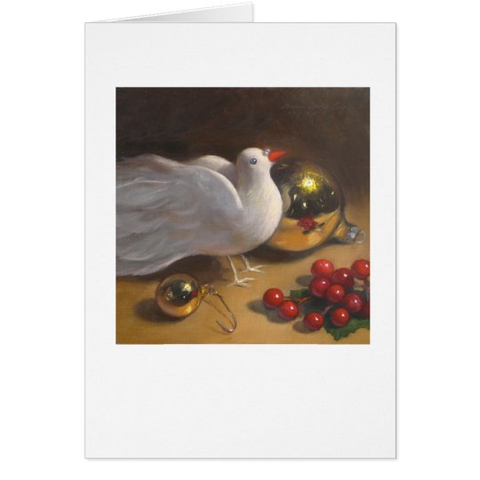 Christmas Dove Card