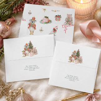 Christmas Down Under Australian Return Address Envelope