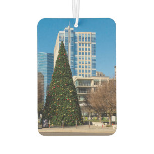 Christmas Downtown Dallas Car Air Freshener