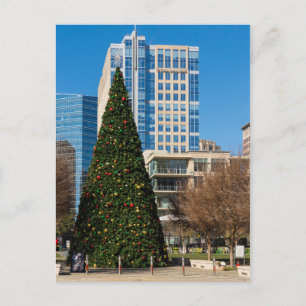 Christmas Downtown Dallas Holiday Postcard