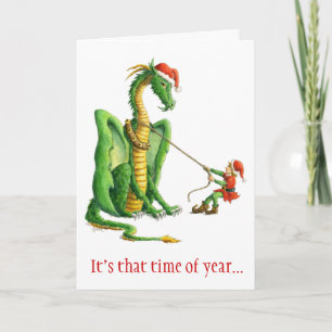 Christmas Dragon 2012 - card