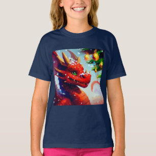 Christmas Dragon 2 T-Shirt
