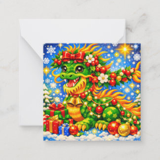 Christmas Dragon★ Card