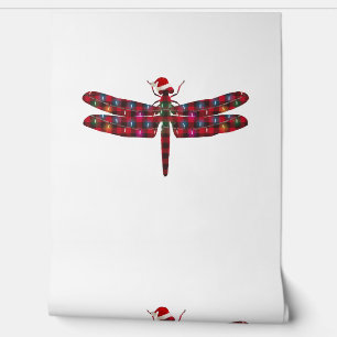 Christmas Dragonfly Wallpaper