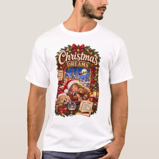 Christmas Dreams – Cosy Magical Christmas Night T-Shirt