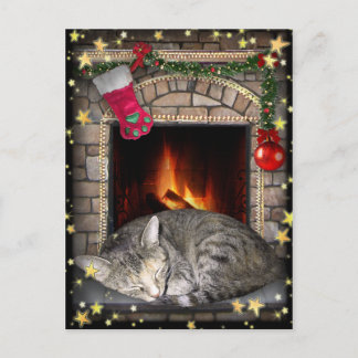 Christmas Dreams Holiday Postcard