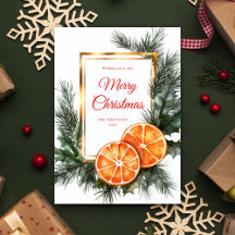 Christmas Dried Oranges Elegant Festive Citrus