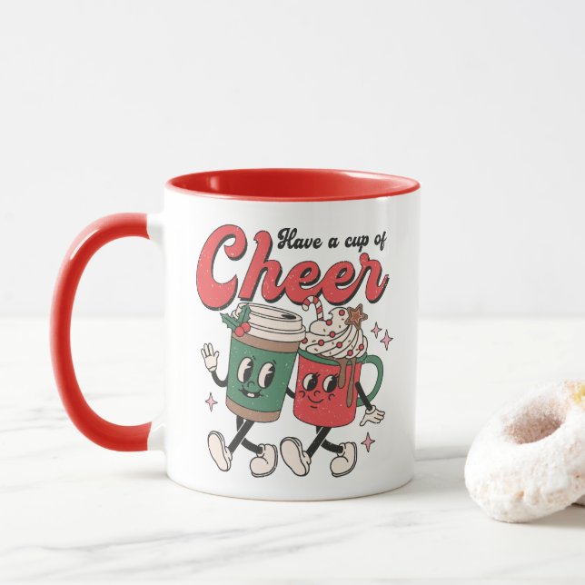 Christmas Drink : Have a Cup of Cheer (With Donut)