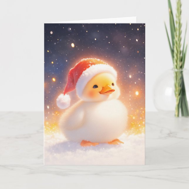 Christmas Duck Card (Front)