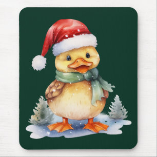 Christmas Duck Mouse Mat