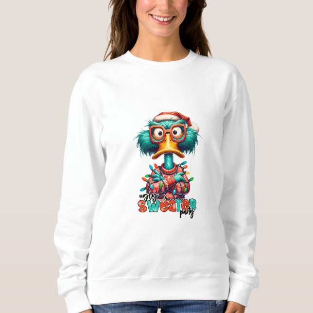 Christmas Duck Ugly Sweater Party (Front)