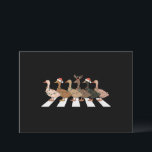 Christmas Ducks Funny Animals Xmas Farm Lover Gift Holiday Card<br><div class="desc">Christmas Ducks Funny Animals Xmas Farm Lover Gift</div>