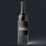 Christmas Ducks Funny Animals Xmas Farm Lover Gift Wine Label<br><div class="desc">Christmas Ducks Funny Animals Xmas Farm Lover Gift</div>