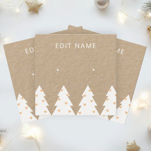 Christmas Earring Display Card