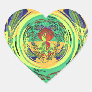 Christmas Eat Love Play Hakuna Matata Colour.png Heart Sticker