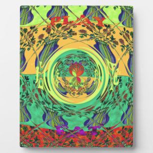 Christmas Eat Love Play Hakuna Matata Colour.png Plaque