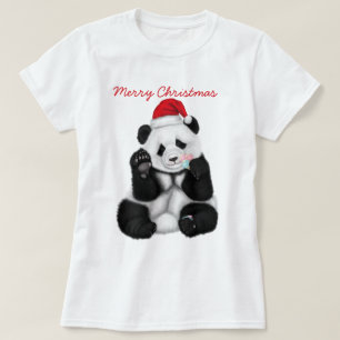 Christmas Edition Baby panda T-Shirt